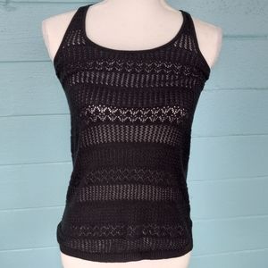 Roxy Black Woven Tank Top